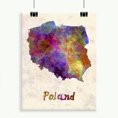 Plakaty z Polską 