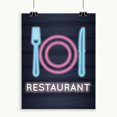 Plakaty do restauracji 